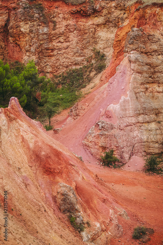 Bauxite cave in Spinazzola
