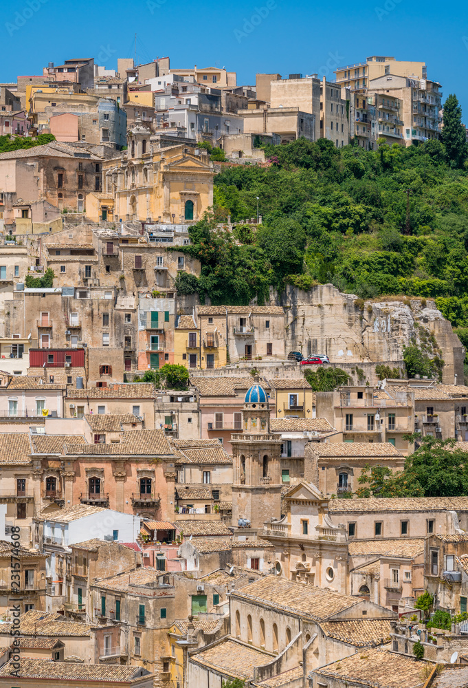 Panoramic view of Ragusa Ibla, baroque town in Sicily (Sicilia), southern Italy. Panoramic view of Ragusa Ibla, baroque town in Sicily (Sicilia), southern Italy.