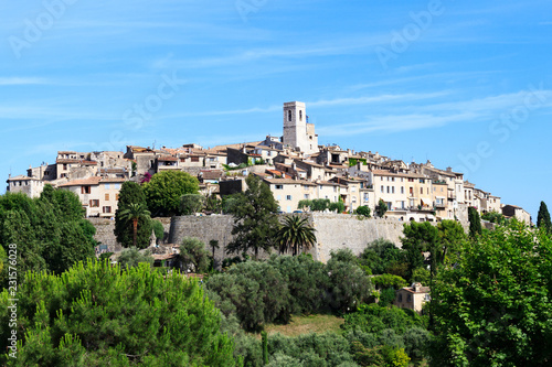 Cityscape of Saint-Paul-de-Vence in Provence, France, Europe