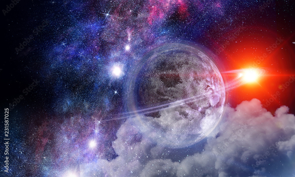 Space planets and nebula Space planets and nebula