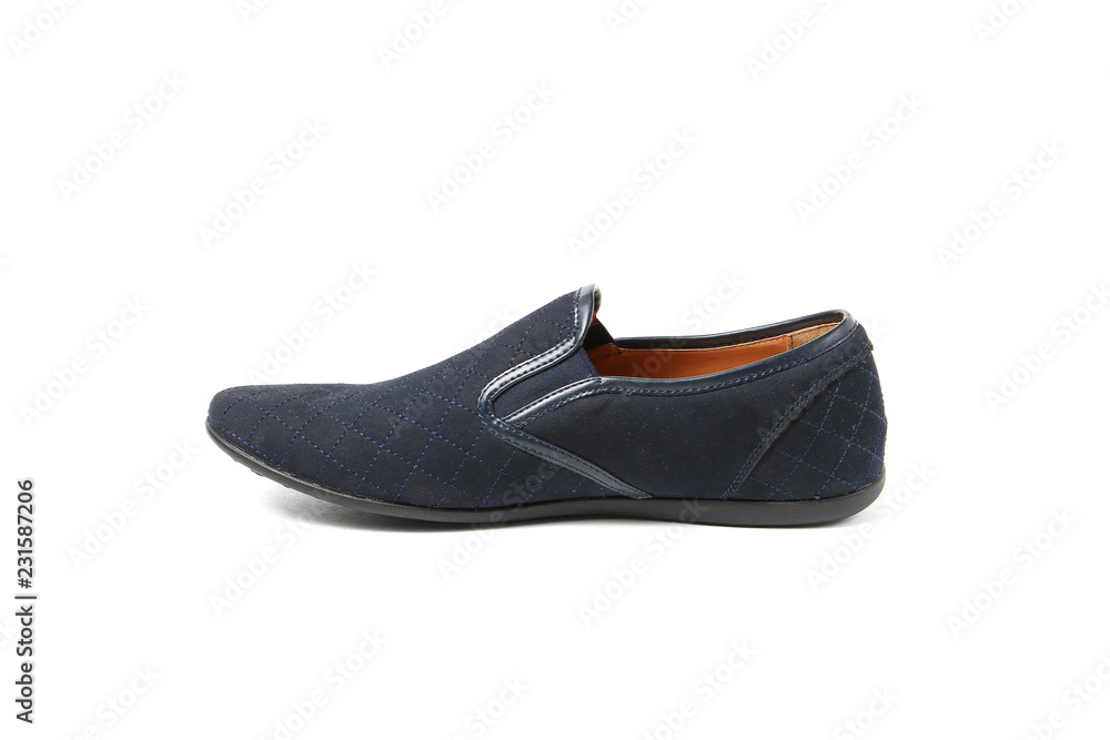 Office leathers man shoes isolated on white Office leathers man shoes isolated on white