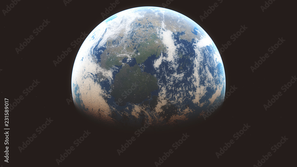 abstract planet like earth abstract planet like earth