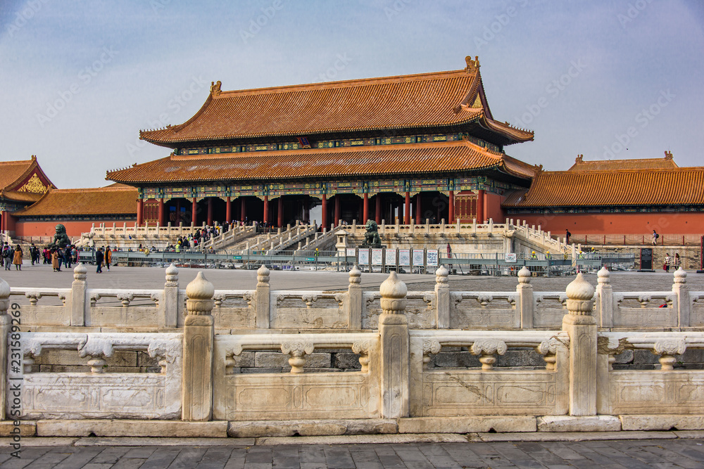 Palace in the Forbidden City, Beijing Palace in the Forbidden City, Beijing
