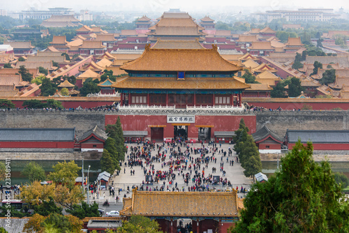 View over the Forbidden City