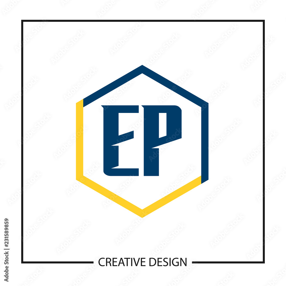 Initial Letter EP Logo Template Design Vector Illustration Initial Letter EP Logo Template Design Vector Illustration