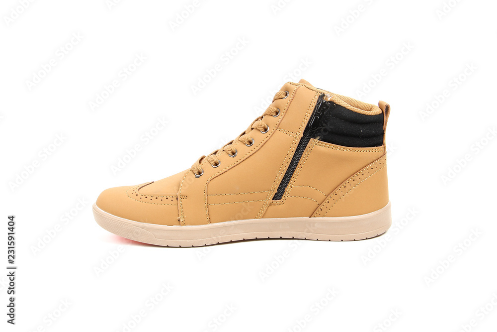 Cool sneakers shoe isolated on white Cool sneakers shoe isolated on white