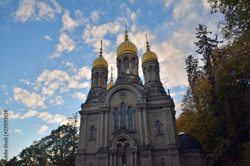 russisch-orthodoxe kirche auf dem wiesbadener neroberg