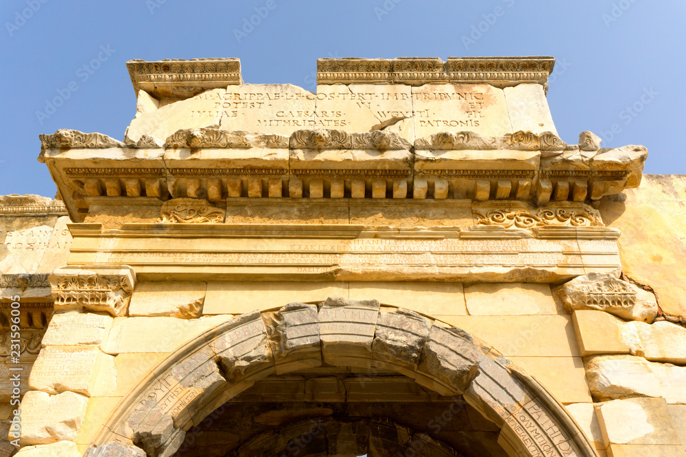Fototapeta premium Ephesus ancient city, celcius library,