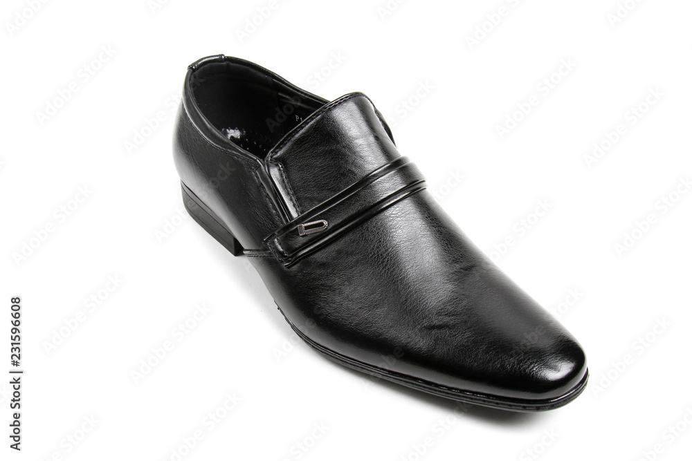 Men's leather fashion shoes isolated on white background Men's leather fashion shoes isolated on white background