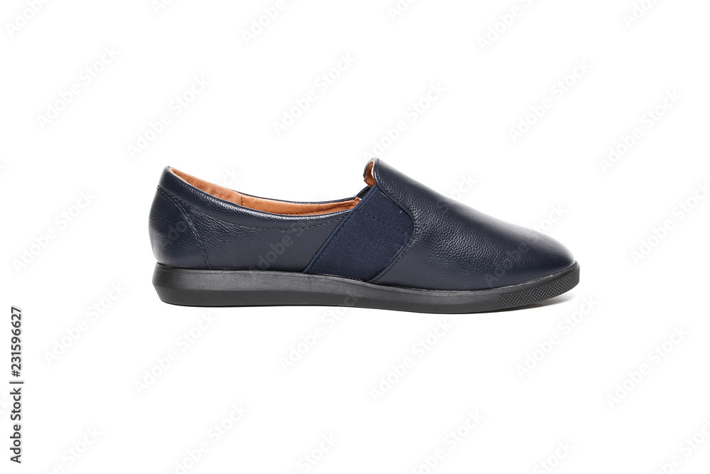 Men's leather fashion shoes isolated on white background Men's leather fashion shoes isolated on white background