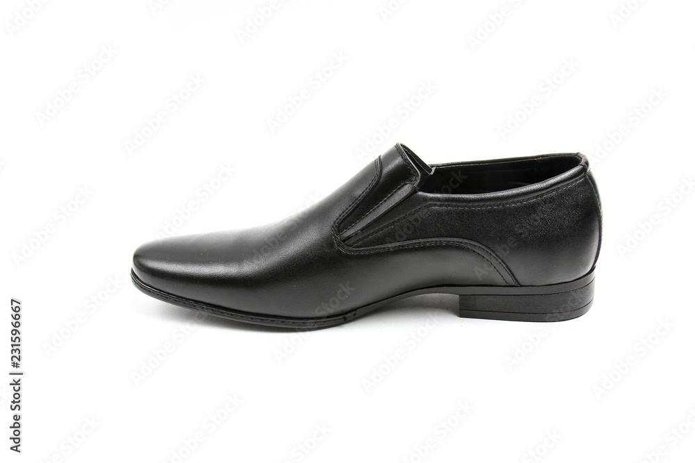 Men's leather fashion shoes isolated on white background Men's leather fashion shoes isolated on white background