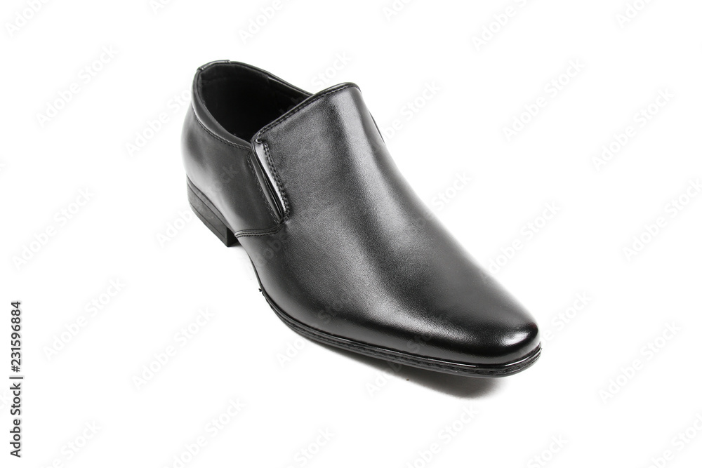 Men's leather fashion shoes isolated on white background Men's leather fashion shoes isolated on white background