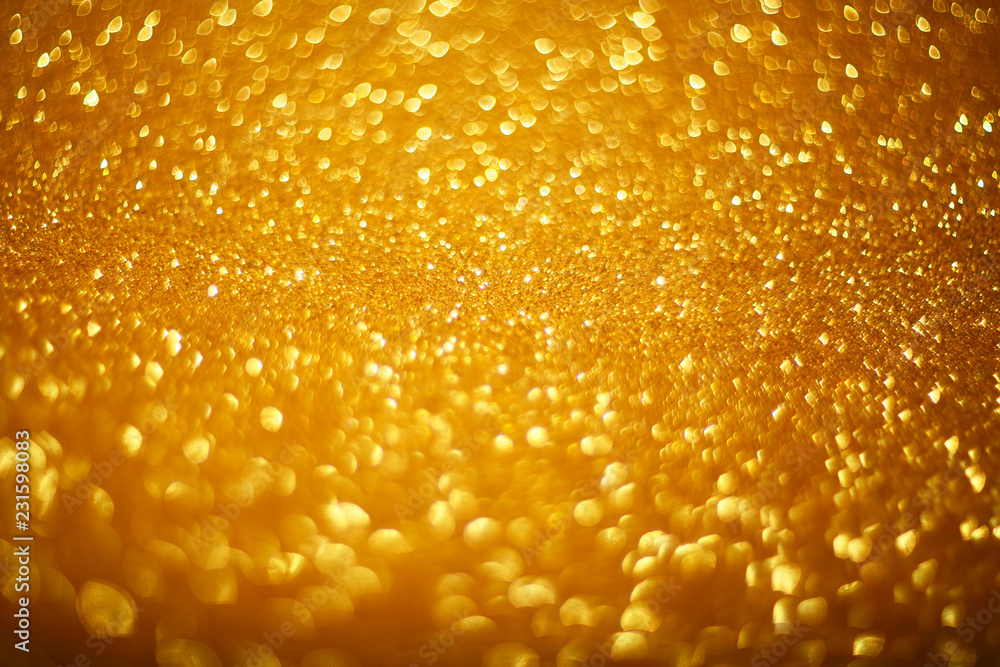 Gold bokeh background Gold bokeh background