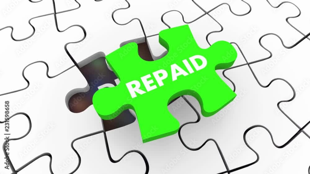 Debt Repaid Get Out of Bankruptcy Credit Repayment 3d Animation Debt Repaid Get Out of Bankruptcy Credit Repayment 3d Animation