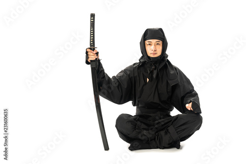 Japanese Ninja concept.