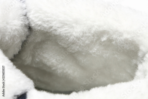 Parts of footwear on a white background.