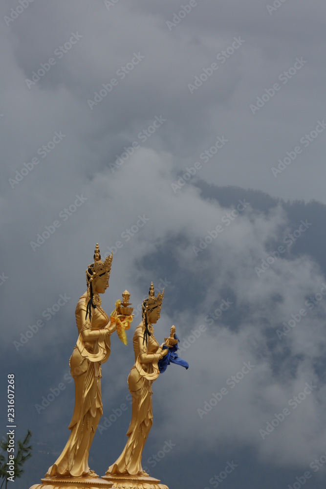 Fototapeta premium Bhutan Festivals