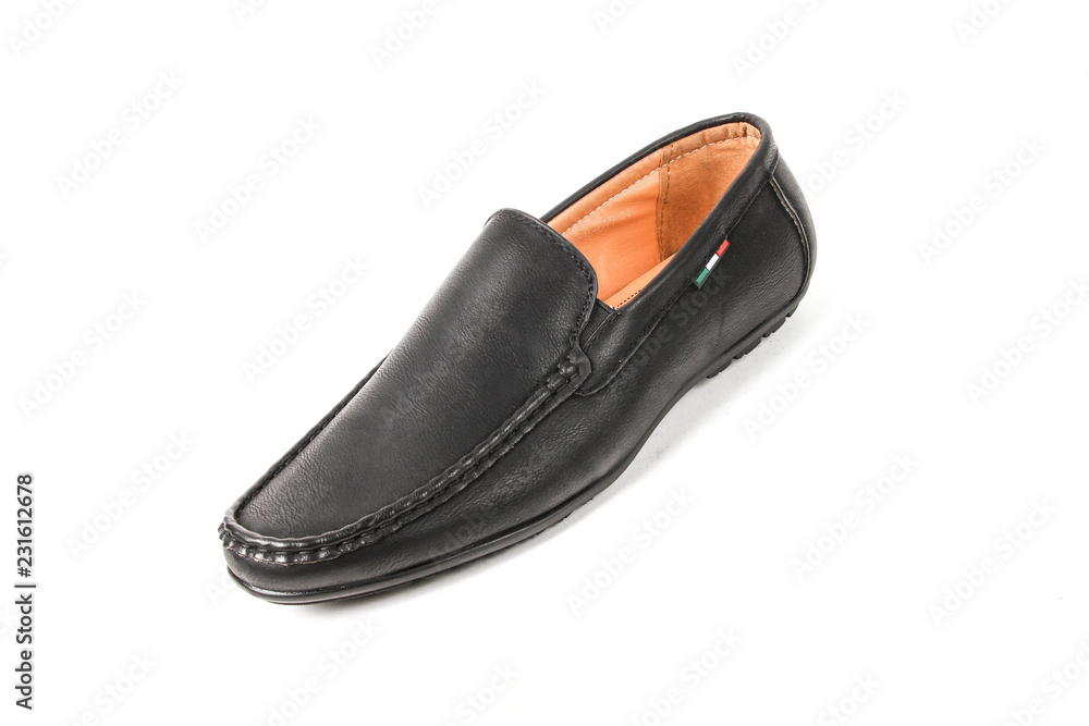 Classic office leathers man shoes isolated on white background. Classic office leathers man shoes isolated on white background.