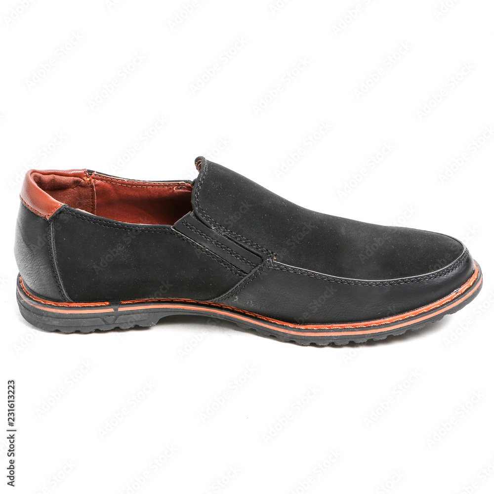 Classic office leathers man shoes isolated on white background. Classic office leathers man shoes isolated on white background.