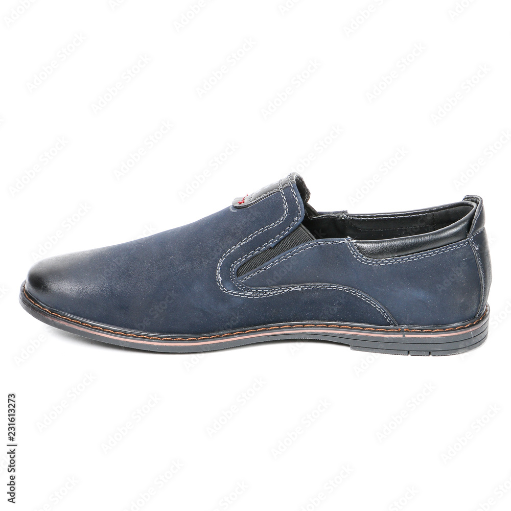 Classic office leathers man shoes isolated on white background. Classic office leathers man shoes isolated on white background.