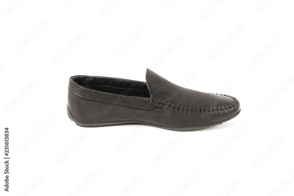Stylish causal man shoe on white background. Stylish causal man shoe on white background.