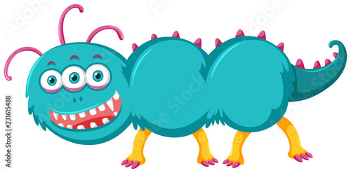 A bizarre monster character
