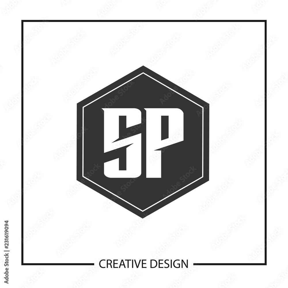 Initial Letter SP Logo Template Design Vector Illustration Initial Letter SP Logo Template Design Vector Illustration