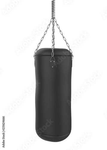 Punching Bag Isolated © nerthuz