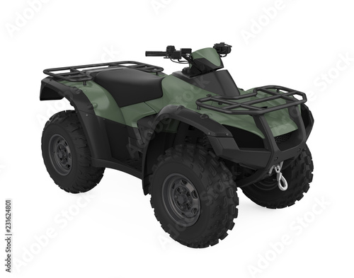 All-Terrain Vehicle Isolated © nerthuz