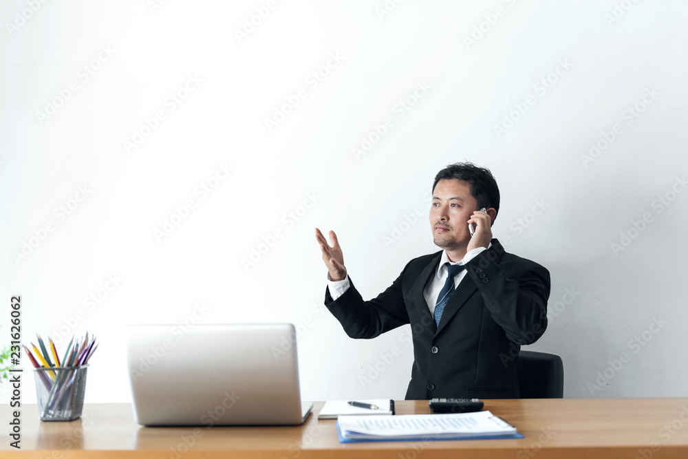 businessman working with modern devices, student boy using digital tablet computer and mobile smart phone businessman working with modern devices, student boy using digital tablet computer and mobile smart phone
