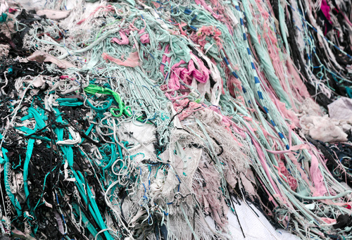 Принти на полотні Textile waste a major polluter in Southeast Asia
