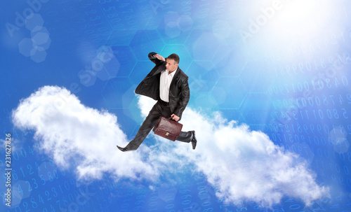 Wallpaper Mural clouds wireless internet Torontodigital.ca