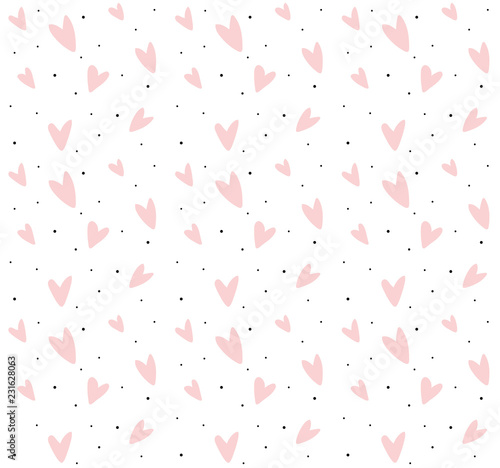 Heart pattern background
