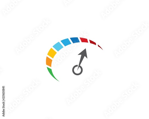 Speed logo illustration