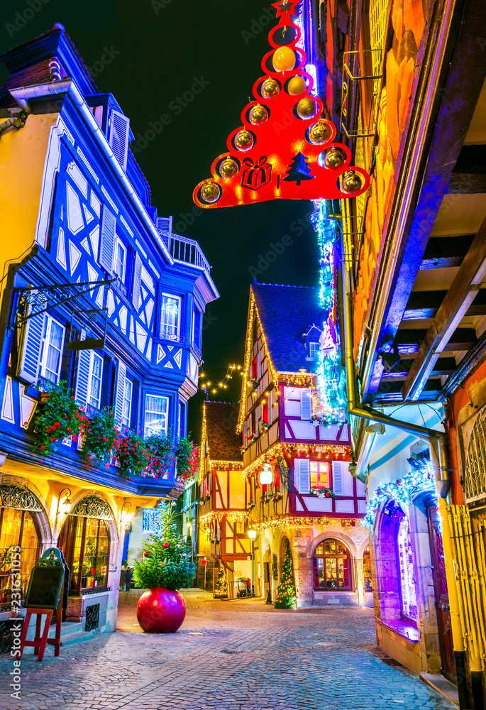Colmar - Christmas city in Alsace, France