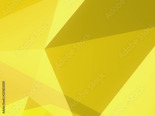 yellow abstract background, 3D rendering.