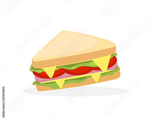 Vector illustration Sandwich