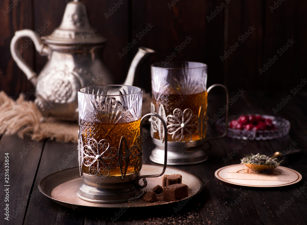 Fototapeta premium Ceylon Tea Background