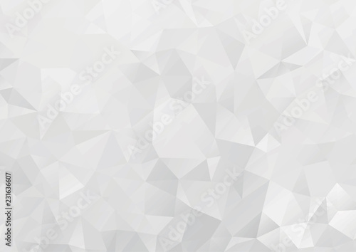 black and white geometric pattern, triangle polygon design, vector background