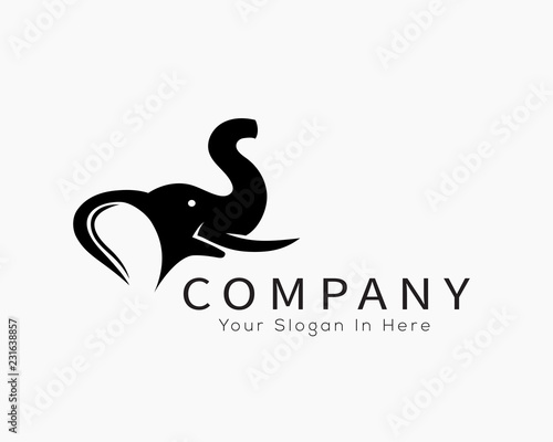 elephant head logo design inspiration
