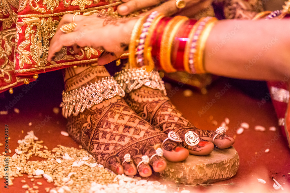 Indian wedding ritual,Hindu marriage.