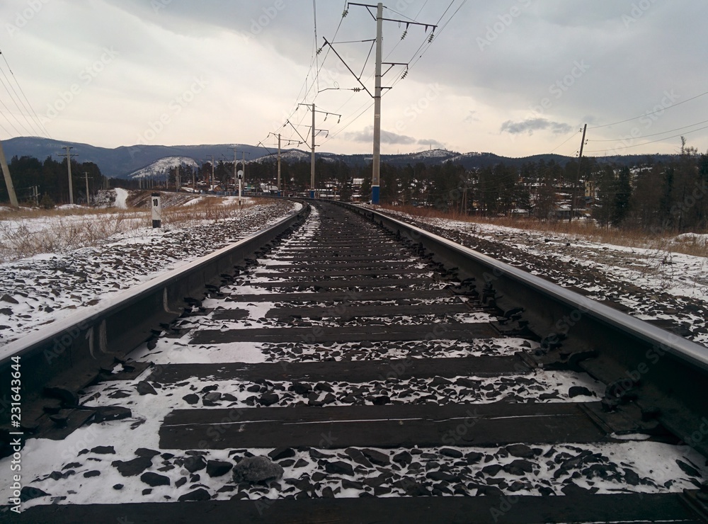 Fototapeta premium Северобайкальск