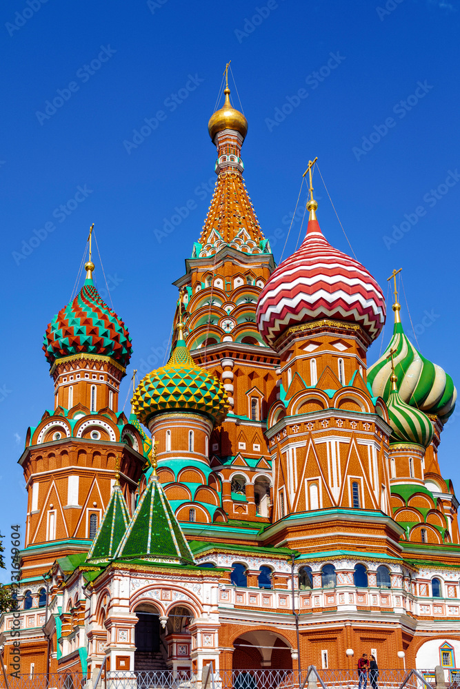 St Basil's Cathedral and Moscow Kremlin
