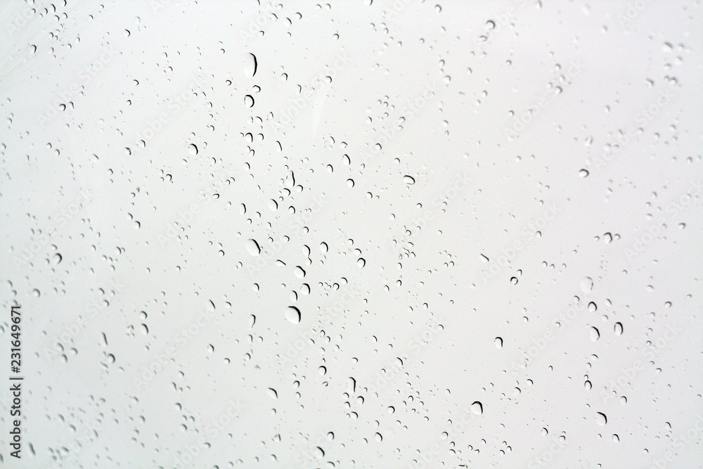 Blured water drops on window. Blured water drops on window.