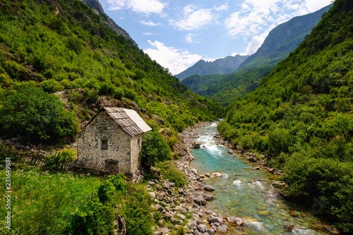 River Cem i Vuklit, Tamara, Kelmend,  Prokletije, Qark Shkodra, Albania