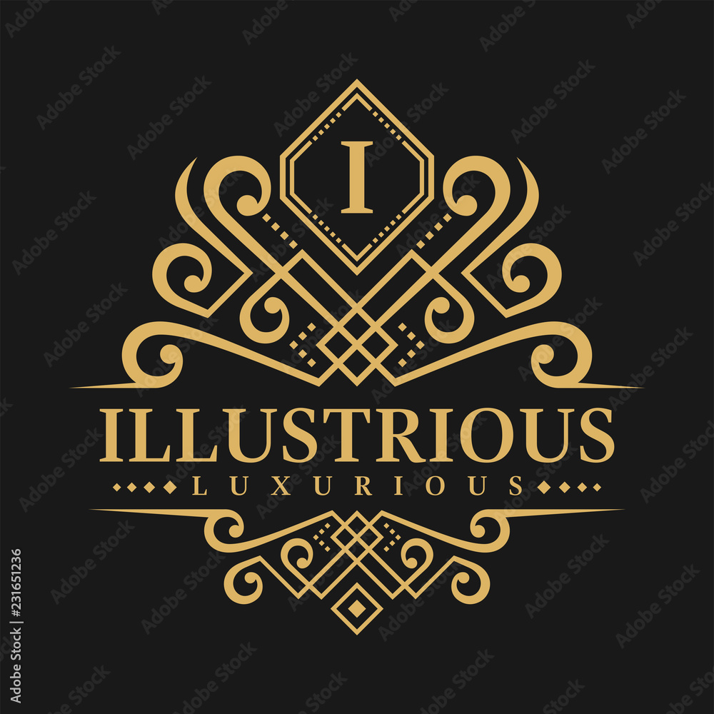 Letter I Logo - Classic Luxurious Style Logo Template Letter I Logo - Classic Luxurious Style Logo Template