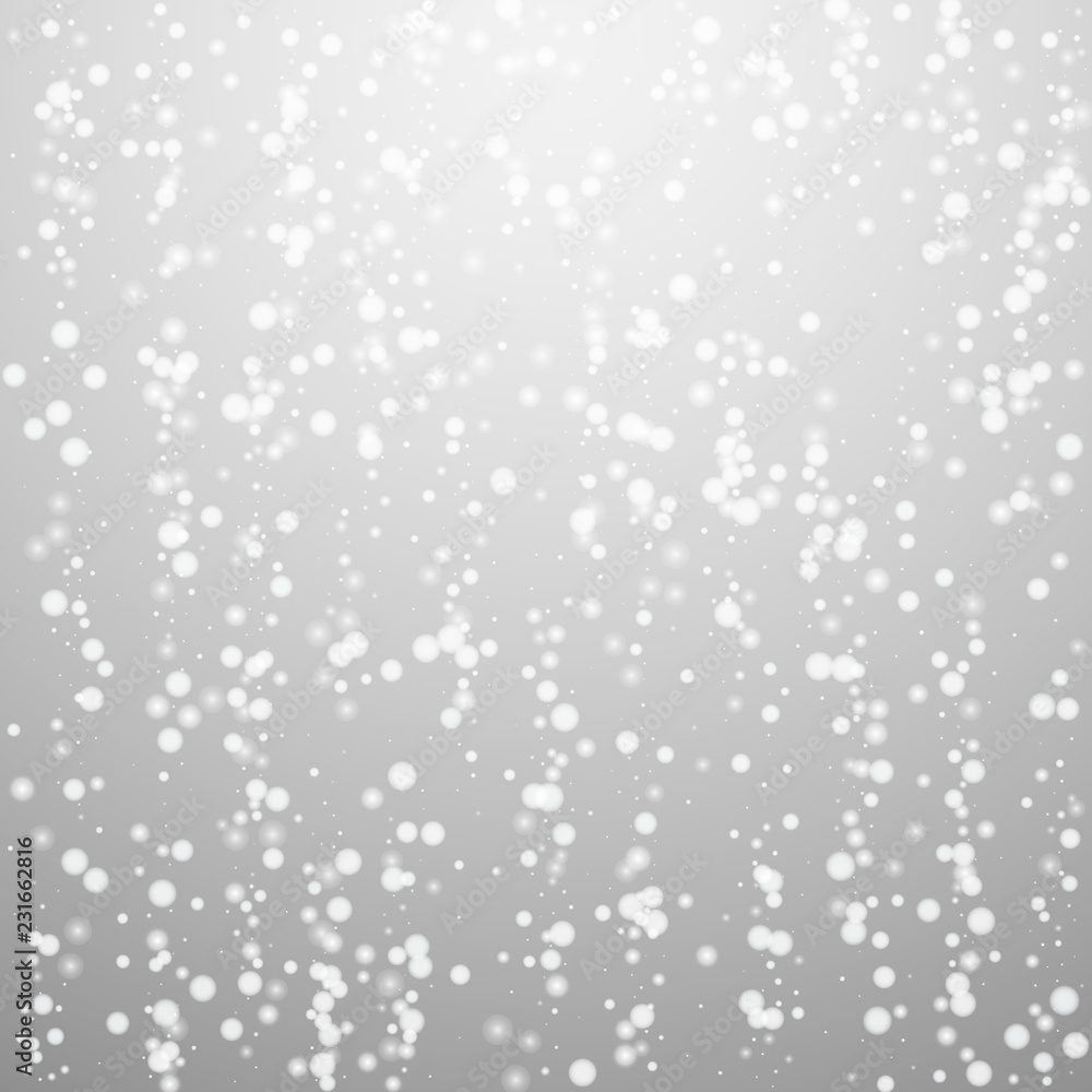 Beautiful falling snow Christmas background. Subtl Beautiful falling snow Christmas background. Subtl