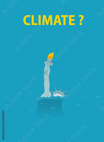liberty statue climate