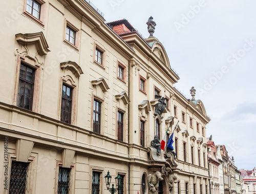 Thun-Hohenstein Palace (now Italian Embassy), Nerudova, Mala Strana (Little Quarter), Prague, Czech Republic photo