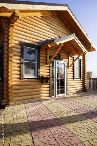 Wooden  eco-friendly house